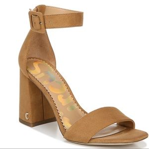 Circus by Sam Edelman Dark Golden Camel Heeled Sandals